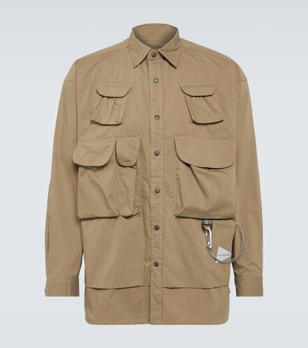 And Wander Veste en coton mlang - And Wander - Modalova