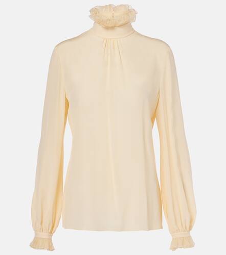 Silk crpe de chine shirt - Valentino - Modalova
