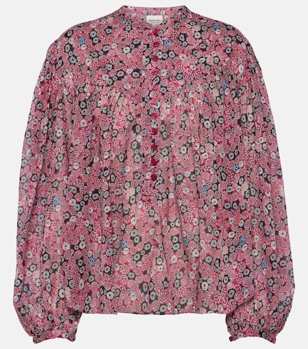 Salika printed cotton voile blouse - Marant Etoile - Modalova