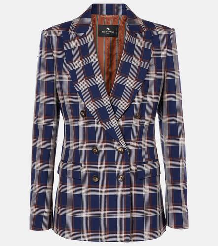 Etro Checked wool blazer - Etro - Modalova