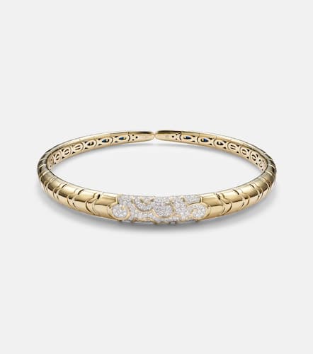 Onda 18kt choker with diamonds - Marina B - Modalova