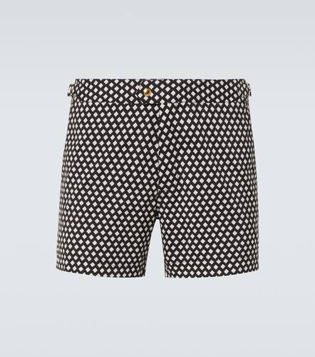 Tom Ford Short de bain  carreaux - Tom Ford - Modalova