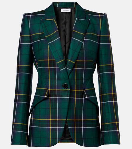 McQueen Plaid wool blazer - McQueen - Modalova