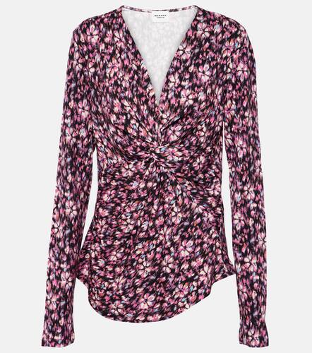Lyss ruched jersey top - Marant Etoile - Modalova