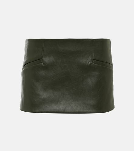Edona faux leather miniskirt - Aya Muse - Modalova