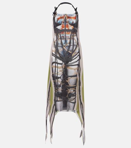 Robe midi Bondage imprime - Y/Project - Modalova