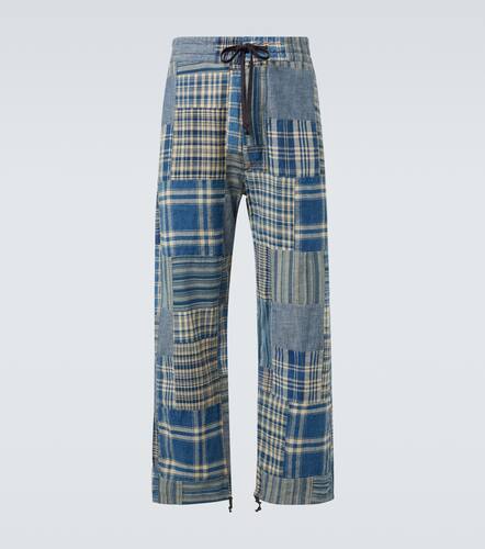 Patchwork cotton and linen pants - RRL - Modalova