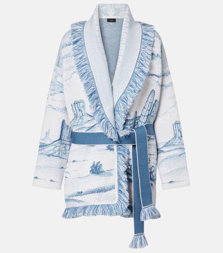 Silent Rider virgin wool cardigan - Alanui - Modalova