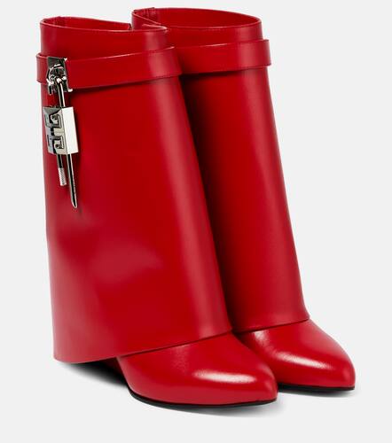 Bottines Shark Lock en cuir - Givenchy - Modalova