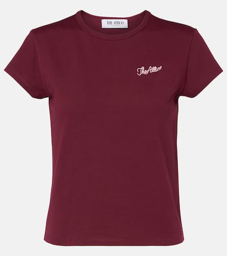 T-shirt raccourci en coton  logo - The Attico - Modalova