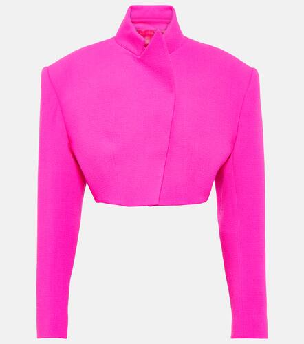 Veste raccourcie en laine - Alexandre Vauthier - Modalova