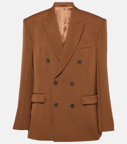 Double-breasted wool blazer - Wardrobe.NYC - Modalova