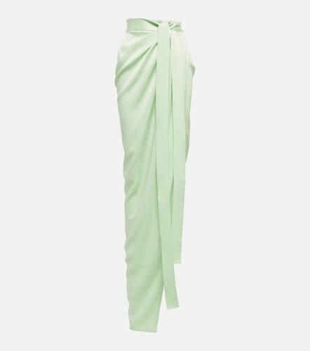 Kelton pleated satin maxi skirt - Alex Perry - Modalova