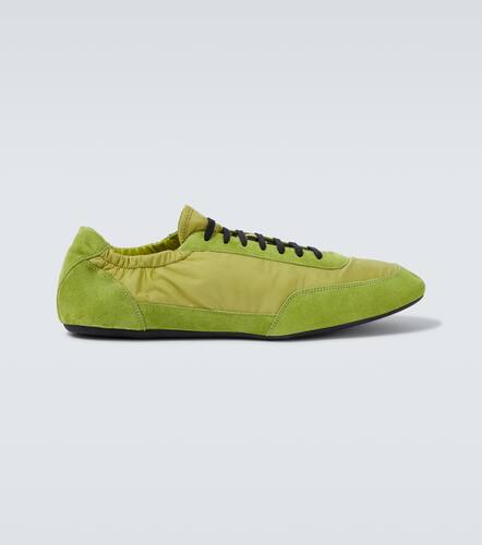 Collapse Re-Nylon and suede sneakers - Prada - Modalova