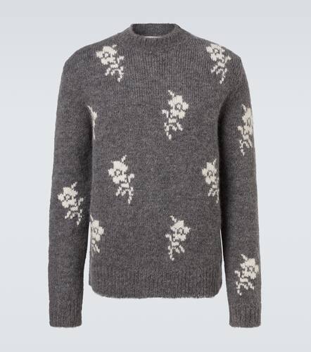 Pull intarsia en alpaga et laine mlangs - Jil Sander - Modalova
