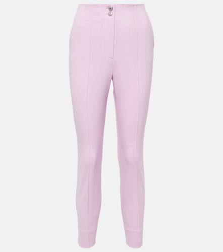 Kean cropped high-rise slim pants - Veronica Beard - Modalova