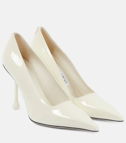 Escarpins Ixia 95 en cuir verni - Jimmy Choo - Modalova
