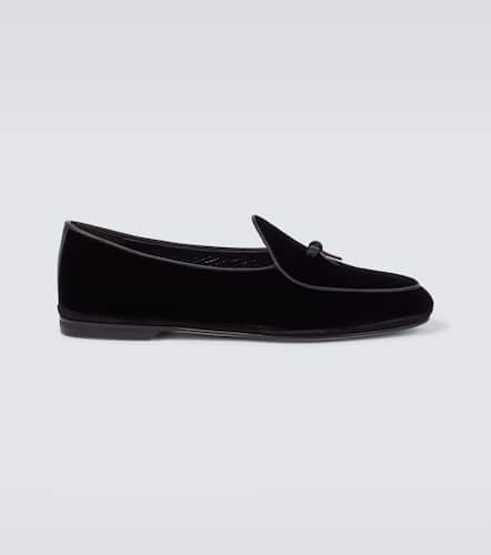 Loafers Marphy aus Samt mit Leder - Rubinacci - Modalova