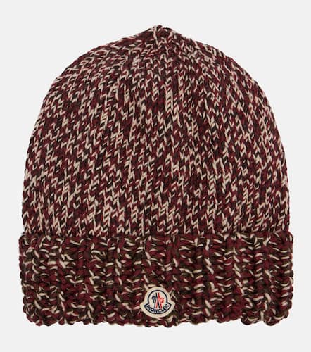 Moulin wool-blend beanie - Moncler - Modalova