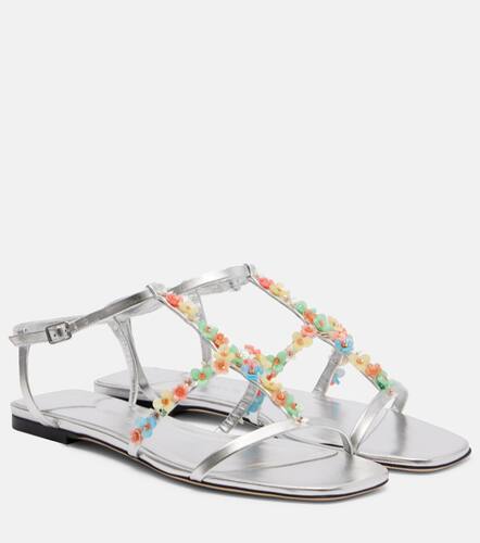 Sandales Gwyn Daisy en cuir  fleurs - Jimmy Choo - Modalova