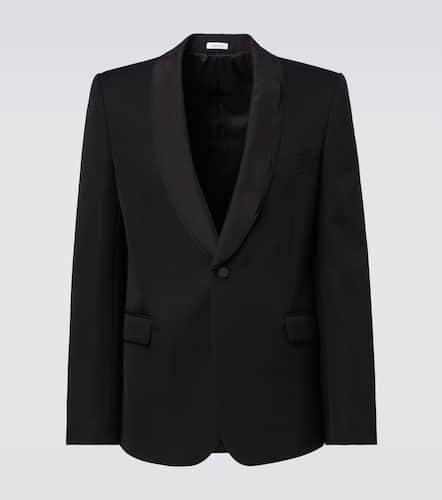 McQueen Virgin wool tuxedo jacket - McQueen - Modalova