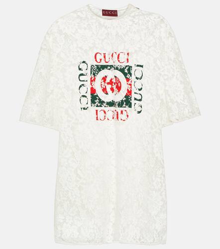 Gucci Interlocking G lace top - Gucci - Modalova