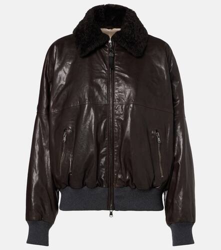 Brunello Cucinelli Leather blouson - Brunello Cucinelli - Modalova