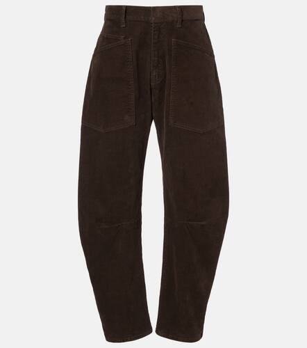 Shon cotton-blend corduroy barrel-leg pants - Nili Lotan - Modalova