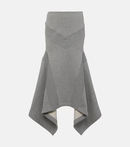 The Attico Jupe midi en coton - The Attico - Modalova