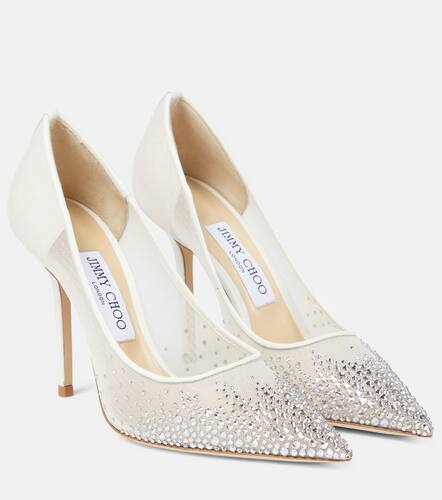 Escarpins Love 100  cristaux - Jimmy Choo - Modalova
