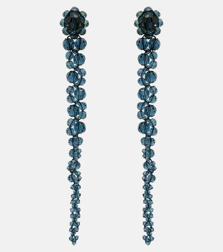 Crystal-embellished drop earrings - Simone Rocha - Modalova