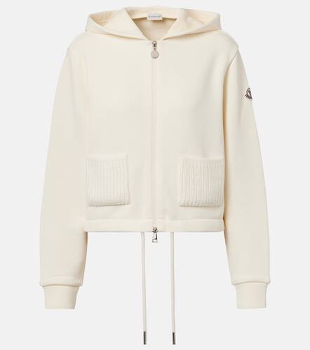 Moncler Cardigan en coton mlang - Moncler - Modalova