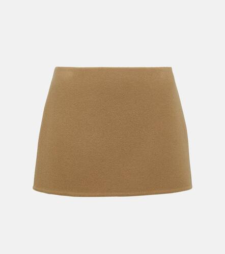 Prada Wool velour miniskirt - Prada - Modalova