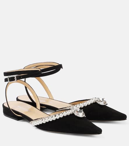 Ballerines Diamond of Elizabeth en daim - Mach & Mach - Modalova