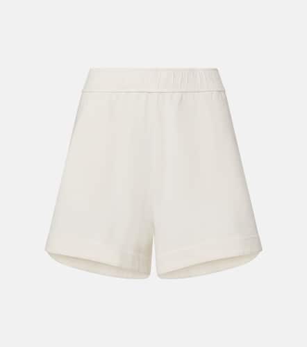 High-rise cotton shorts - Brunello Cucinelli - Modalova