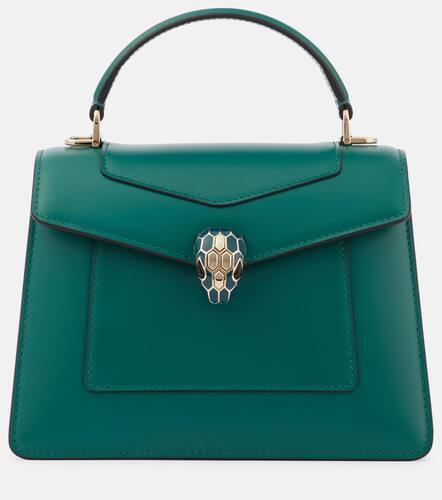 Serpenti Forever Medium leather tote bag - Bvlgari - Modalova