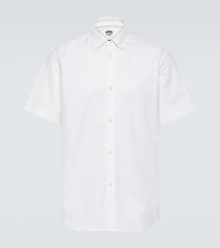 x Brooks Brothers cotton shirt in white - Junya Watanabe | Mytheresa