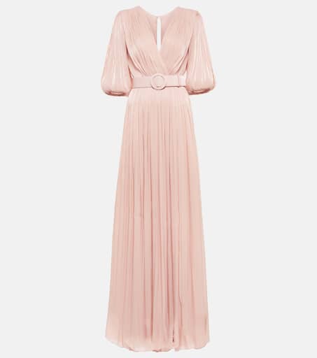 COSTARELLOS コスタレロス ドレス Brennie georgette midi749747 Costarellos Brennie georgette gown Costarellos