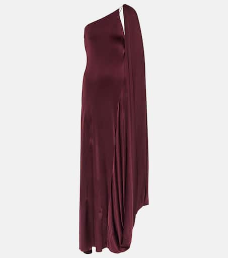 STELLA MCCARTNEY ワンピース Satin gown859004 STELLA MCCARTNEY Twist-front cutout satin gown | NET-A-PORTER