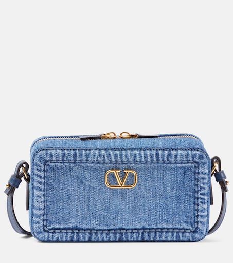 ショルダーバッグ・ポシェット VALENTINO MIDNIGHT BLUE LEATHER ALLTIME SHOULDER BAG Alltime leather shoulder bag | Luisa World