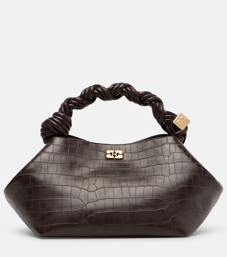 ハンドバッグ GANNI Woman Handbag Grey A6949 873 ガニー GANNI ハンドバッグ ショルダーバッグ ブーバッグミニ