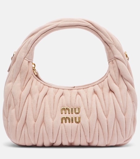 miu miu ベージュ キルティング ショルダーバッグ miu miuベージュレザーキルティングショルダーバッグ miu miu ピンク
