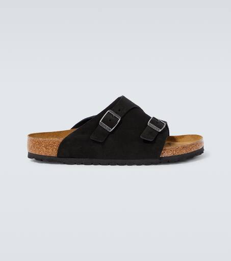 All black discount birkenstocks men's
