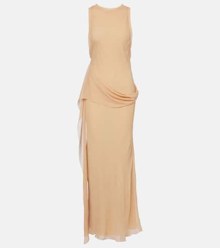【Victoria Beckham】トレンチカットアウトシルクミディドレス VICTORIA BECKHAM | Luxury Fashion at Lola Dré