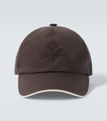 ベレー帽 LORO PIANA DARK BROWN SILK HAT BERET FAP1514_A0K2_SMALL.jpg