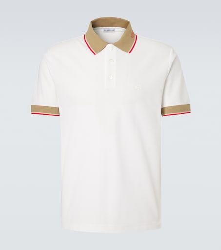Burberry Evan cotton polo shirt