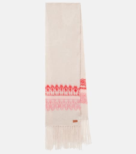 スカーフ Isabel Marant Fouzy Gd Sacrf - Wool - White Isabel Marant Fouzy Gd Scarf - Wool - Black | ShopSimon