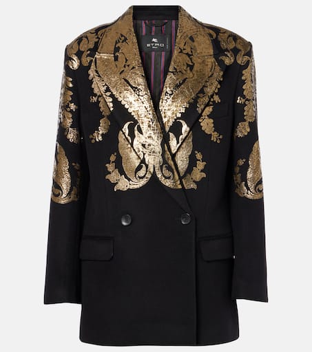 アウターその他 ETRO Woman Blazer Black WRCA003699TJS51 N0000 P00965176.jpg