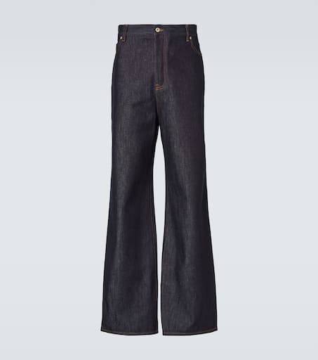 送料関税込【LOEWE】High-rise wide-leg jeans ジーンズ P01020504.jpg