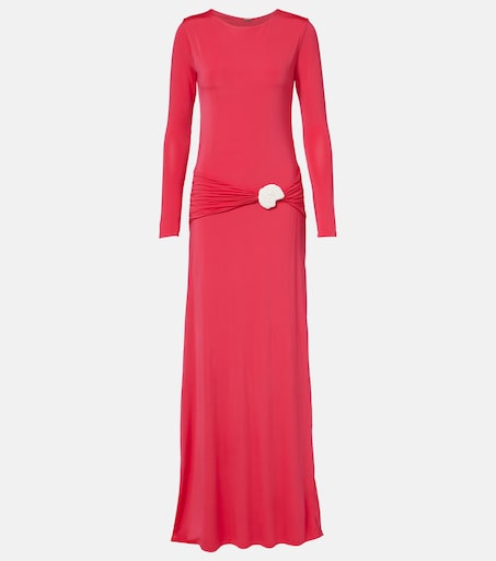 jersey maxi dress amazon Arakii Jersey Maxi Dress